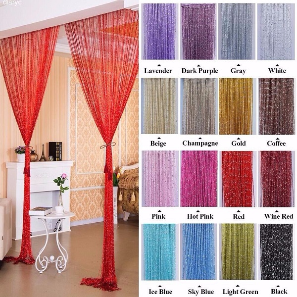 mẫu rèm sợi