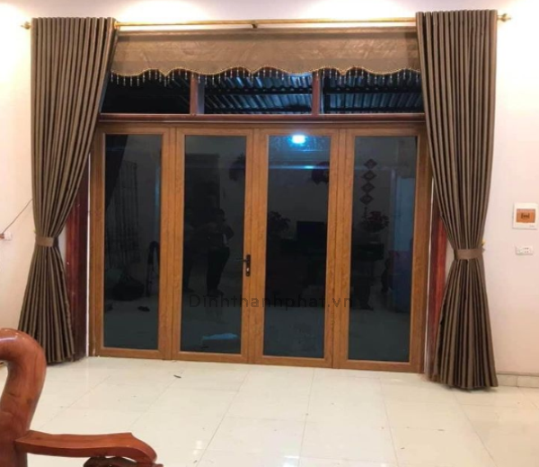 Rèm vải cửa chính tại Bình Dương đẹp giá rẻ