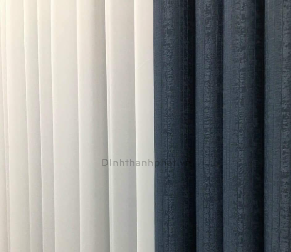 Vải rèm Hàn Quốc với 2 lớp cao cấp, bền bỉ