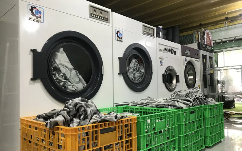 Công nghệ máy giặt hiện đại của Đình Thanh Phat giúp giặt sạch rèm